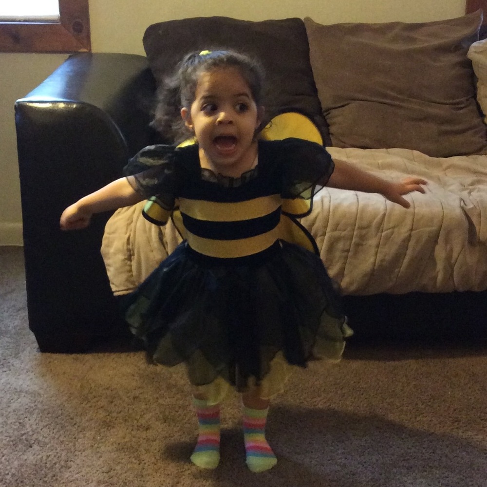 Koala kids bumblebee Halloween costume size (2T)
